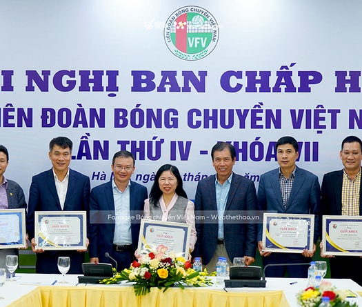 Liên đoàn bóng chuyền Việt Nam tổ chức hội nghị ban chấp hành nhìn lại năm 2023 nhiều dấu ấn