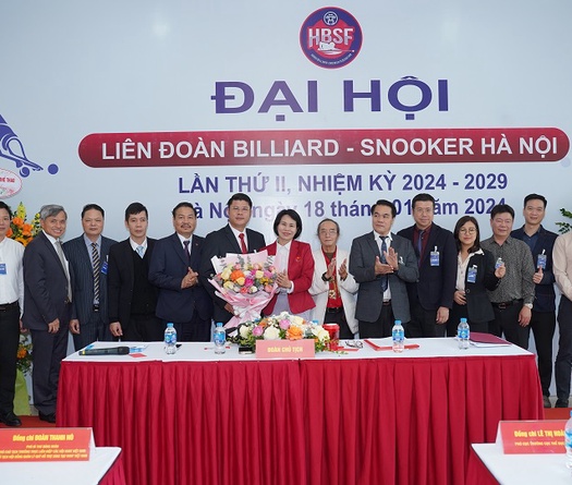 Liên đoàn Billiards & Snooker Hà Nội có tân Chủ tịch
