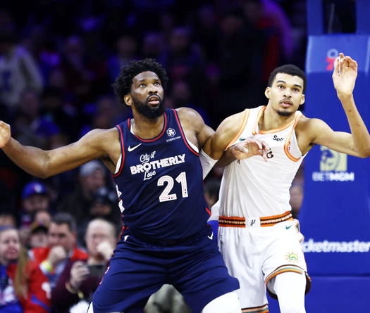 Đương kim MVP Joel Embiid ghi 70 điểm: "Chào đón" tân binh Wembanyama đến NBA