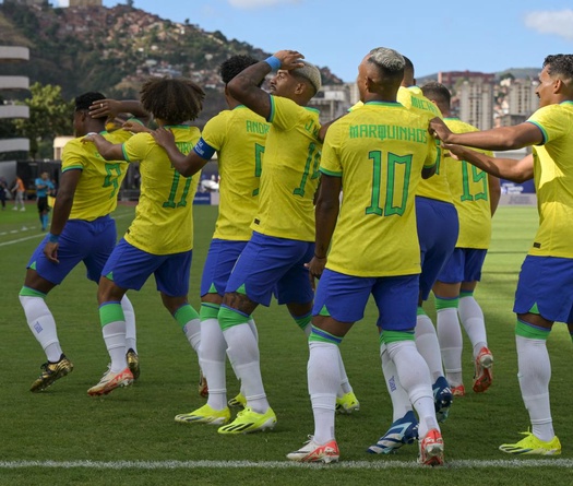 Brazil thắng trận mở màn vòng loại Olympic 2024 nhờ “thần đồng” Endrick