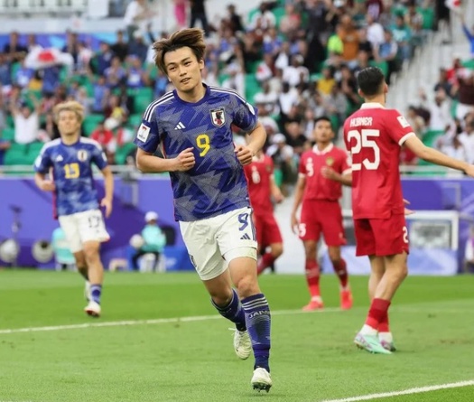 Nhật Bản khiến Indonesia đối diện với nguy cơ bị loại khỏi Asian Cup