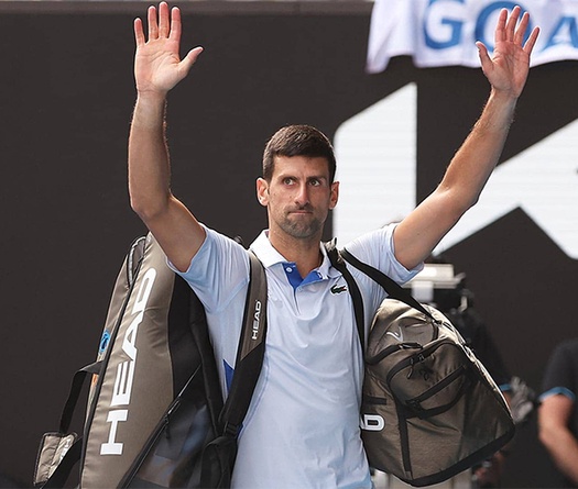 Sinner chấm dứt kỷ lục bất bại suốt 6 năm của Novak Djokovic tại Úc Mở rộng