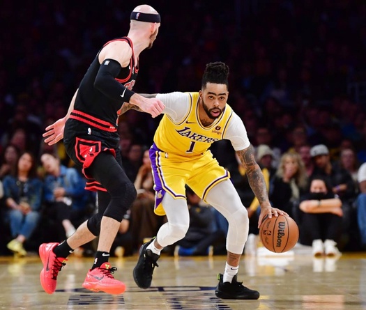 D'Angelo Russell tiếp tục bùng nổ mùa chuyển nhượng, LA Lakers ghi nhiều điểm nhất từ đầu mùa