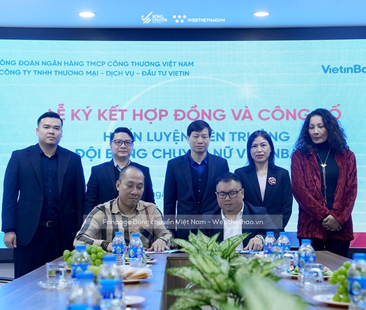 HLV tuyển bóng chuyền nữ quốc gia Nguyễn Tuấn Kiệt hoàn tất màn tái xuất trong mơ với VietinBank