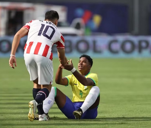 Endrick sút hỏng phạt đền, Brazil thua sốc ở vòng loại Olympic