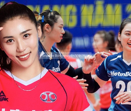 Lộ diện ngoại binh Trung Quốc của CLB bóng chuyền Vietinbank