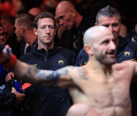 Mark Zuckerberg khiến cựu vương UFC Alexander Volkanovski  bị chỉ trích