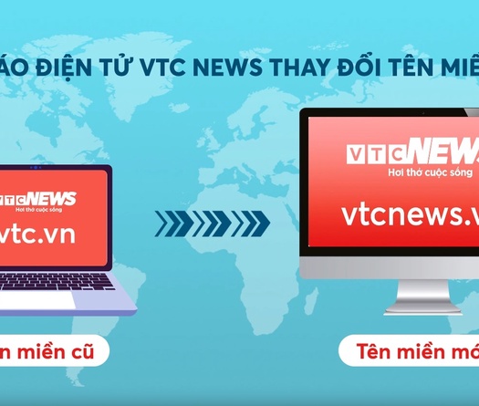 Báo điện tử VTC News đổi tên miền vtc.vn sang vtcnews.vn