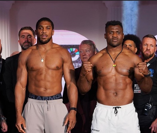 Nhận định Boxing: Anthony Joshua vs Francis Ngannou