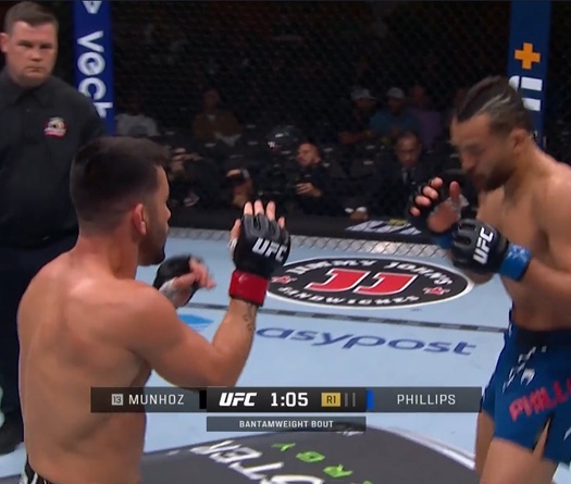 Võ sĩ gốc Việt Kyler Phillips tiến vào Top 15 UFC