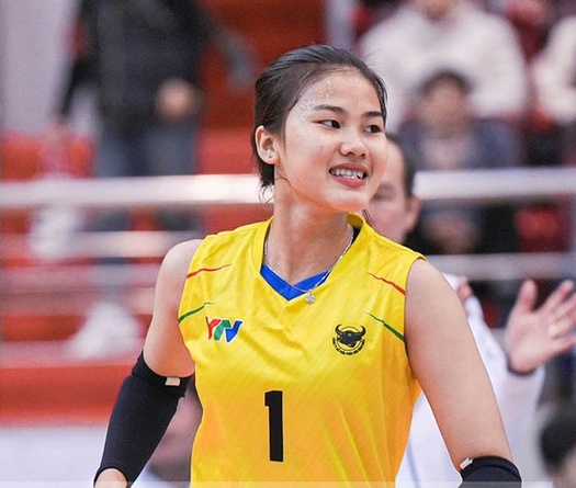 Trà My nhường vị trí đối chuyền cho ngoại binh người Trung Quốc