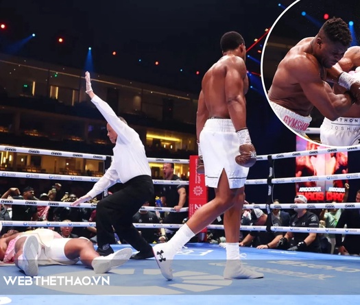Trận Anthony Joshua - Francis Ngannou bị... nửa triệu người "xem trộm"