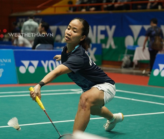 Vũ Thị Anh Thư thể hiện tinh thần chiến đấu ngoan cường ở tứ kết CIPUTRA HANOI Vietnam International Challenge 2024