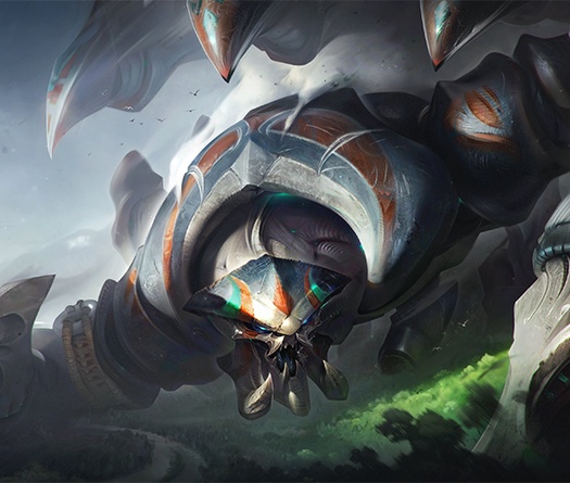 Chi tiết bộ kỹ năng Skarner làm lại LOL
