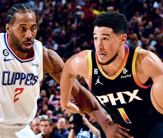 Nhận định bóng rổ NBA - LA Clippers vs Phoenix Suns ngày 10/4: Khó cản Booker và Durant?