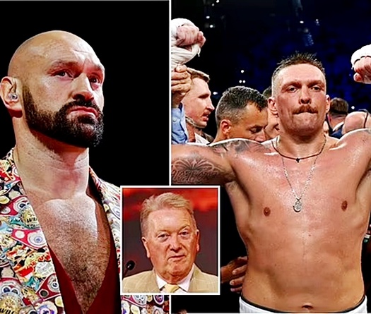 Tyson Fury được "chỉ dẫn" cách đánh bại Usyk trước thềm họp báo