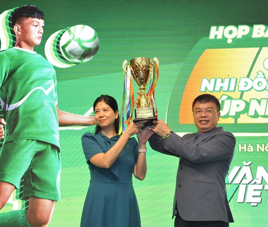 Giải bóng đá Nhi đồng U11 toàn quốc Cúp Nestle Milo 2024 quy tụ 50 đội bóng
