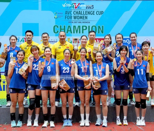 Chốt thời điểm thi đấu giải bóng chuyền nữ AVC Challenge Cup 2024, ĐKVĐ Việt Nam xác định 3 đối thủ đầu tiên