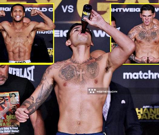 Sốc: Ryan Garcia uống bia ngay trên bàn cân ký khiến trận tranh đai WBC với Devin Haney bể kịch bản