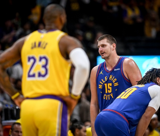 Nhận định bóng rổ NBA Playoffs 2024 - Los Angeles Lakers vs Denver Nuggets ngày 21/4: Lợi thế sớm cho "Joker"