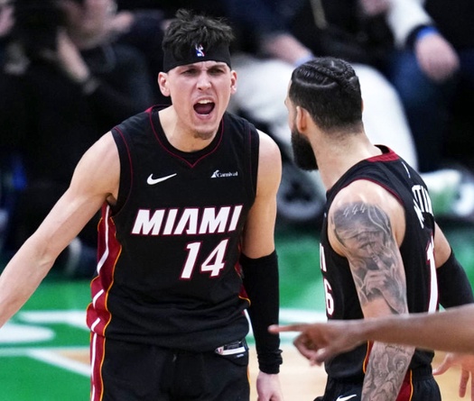 Dội mưa 3 điểm nhấn chìm Boston Celtics tại Game 2, Miami Heat lập kỷ lục NBA Playoffs mới