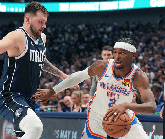 Nhận định bóng rổ NBA Playoffs 2024 - Oklahoma City Thunder vs Dallas Mavericks ngày 14/5: Trở lại thế cân bằng