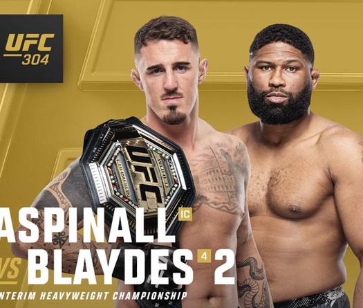 UFC 304: Tom Aspinall "bảo vệ đai tạm thời" trước Curtis Blaydes với 2 câu hỏi