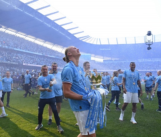 Danh sách các đội vô địch Ngoại hạng Anh: Lịch sử ghi tên Man City