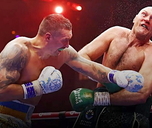 Video cận cảnh "tố cáo" Usyk bị "cướp mất chiến thắng knockout trước Tyson Fury"
