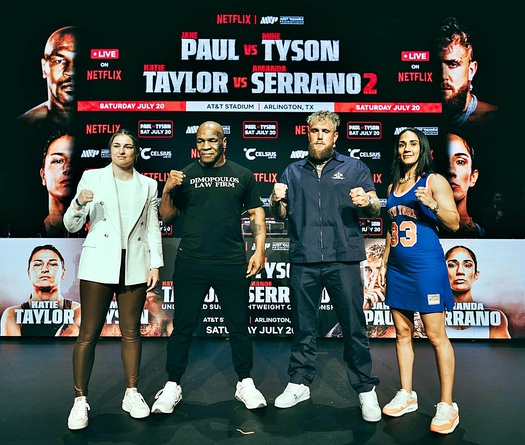 Chốt kèo đấu ầm ĩ Mike Tyson vs Jake Paul và các trận fightcard