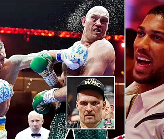 Anthony Joshua sẽ chen ngang Tyson Fury vs Usyk ở trận thống nhất đai kinh điển mới