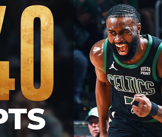 Jaylen Brown ghi 40 điểm, Celtics bảo vệ lợi thế sân nhà ở Chung kết miền Đông NBA Playoffs 2024