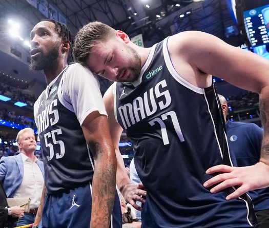 Bộ đôi Luka - Kyrie có tỷ lệ FG tệ nhất Playoffs, nhận trách nhiệm về thất bại Game 4