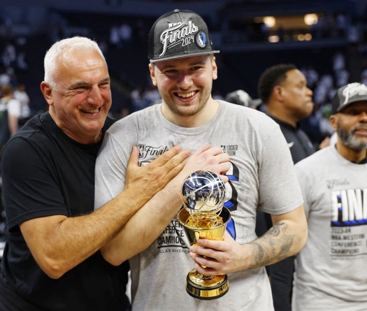 Toả sáng toàn series, Luka Doncic đoạt danh hiệu MVP chung kết miền Tây NBA Playoffs 2024