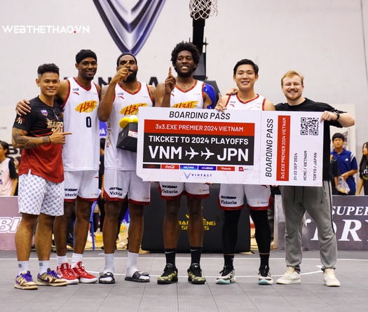 Giải 3x3.EXE Premier Vietnam 2024 kết thúc: Kuala Lumpur thắng chặng 8, Saigon Heat đoạt vé đi Nhật Bản