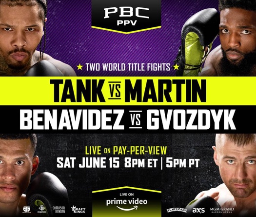 Lịch thi đấu Boxing: Gervonta Davis vs. Frank Martin