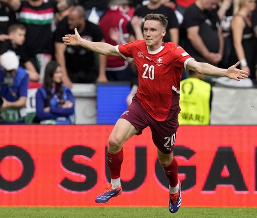 Trực tiếp bóng đá Euro 2024 hôm nay giữa Scotland và Thuỵ Sĩ trên kênh nào?