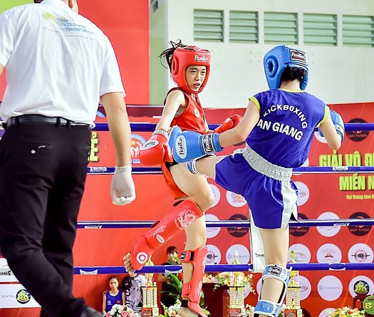 Nhiều gương mặt triển vọng tỏa sáng ở giải Vô địch trẻ Kickboxing miền Nam 2024