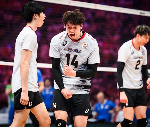 Nhật Bản liên tiếp ghi những dấu ấn đặc biệt trên bản đồ bóng chuyền thế giới