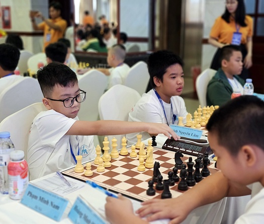 Nhiều VĐV giành huy chương thế giới tranh tài ở giải Vô địch cờ vua trẻ xuất sắc quốc gia 2024