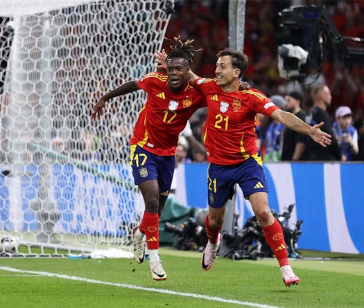 Kết quả, tỷ số Tây Ban Nha 2-1 Anh: La Roja vô địch EURO 2024