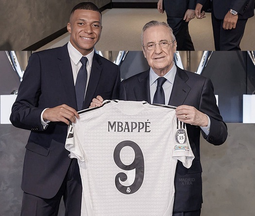 Trực tiếp lễ ra mắt của Kylian Mbappe tại Real Madrid