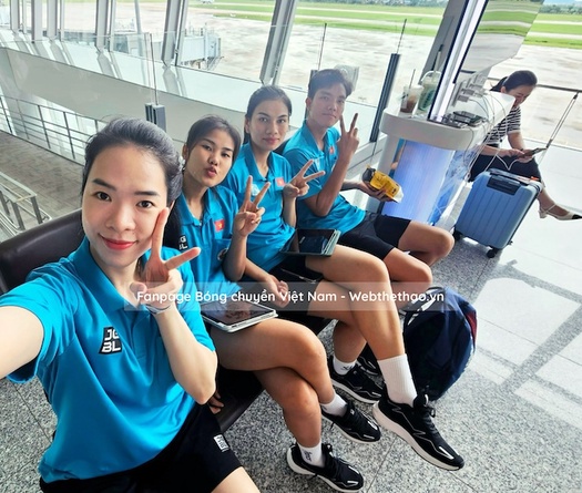 Đội tuyển bóng chuyền nữ Việt Nam đặt chân đến Thượng Hải, sẵn sàng cho hành trình Future Star Cup 2024