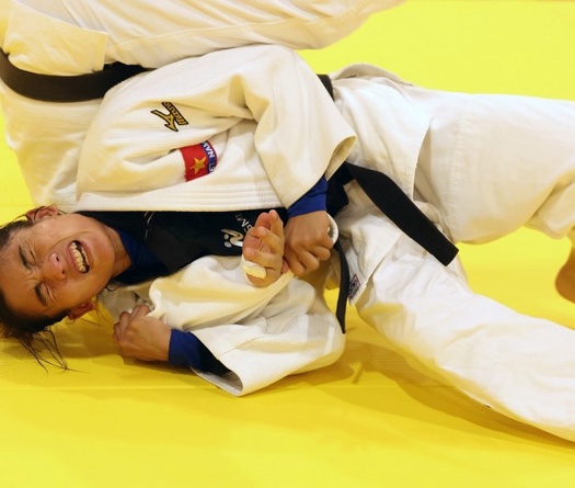 Hoàng Thị Tình dừng bước ở môn Judo Olympics 2024