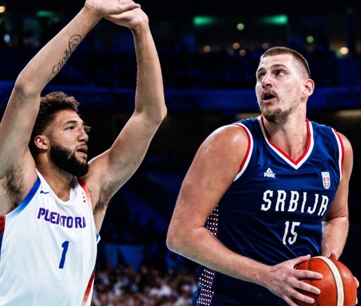 Hồi sinh sau trận thua tuyển Mỹ, Nikola Jokic cùng Serbia trở lại cuộc đua Olympic 2024