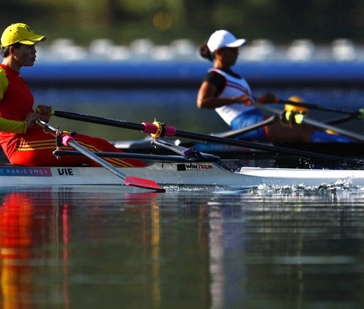 Phạm Thị Huệ có thông số tốt nhất cá nhân, xếp 23 môn rowing Olympic 2024