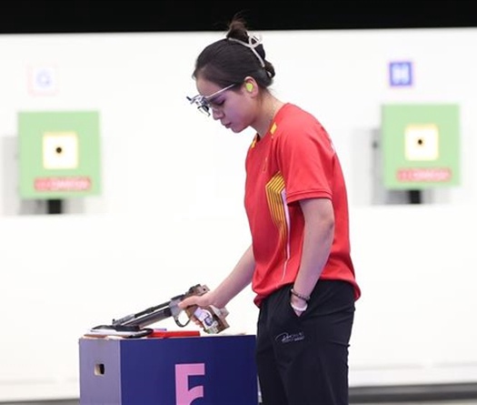 Xạ thủ Trịnh Thu Vinh đấu với các đối thủ nào, khi nào tranh huy chương Olympic 2024?