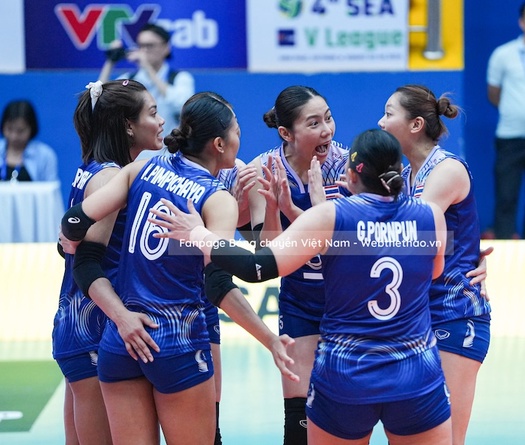 Link trực tiếp bóng chuyền SEA V.League ngày 3/8: Thái Lan vs Philippines