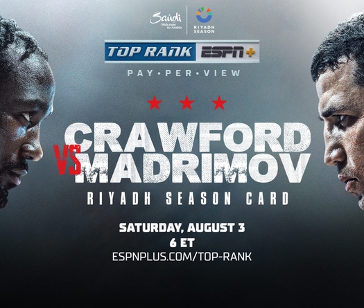 Kết quả Boxing: Terence Crawford vs. Israil Madrimov