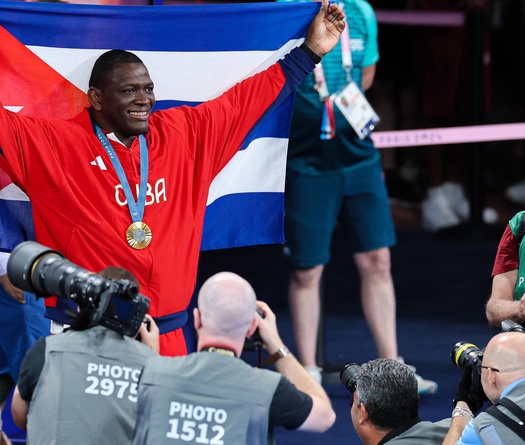 Đô vật Mijain Lopez lập kỷ lục vô địch liên tiếp 5 lần tại Olympic 2024